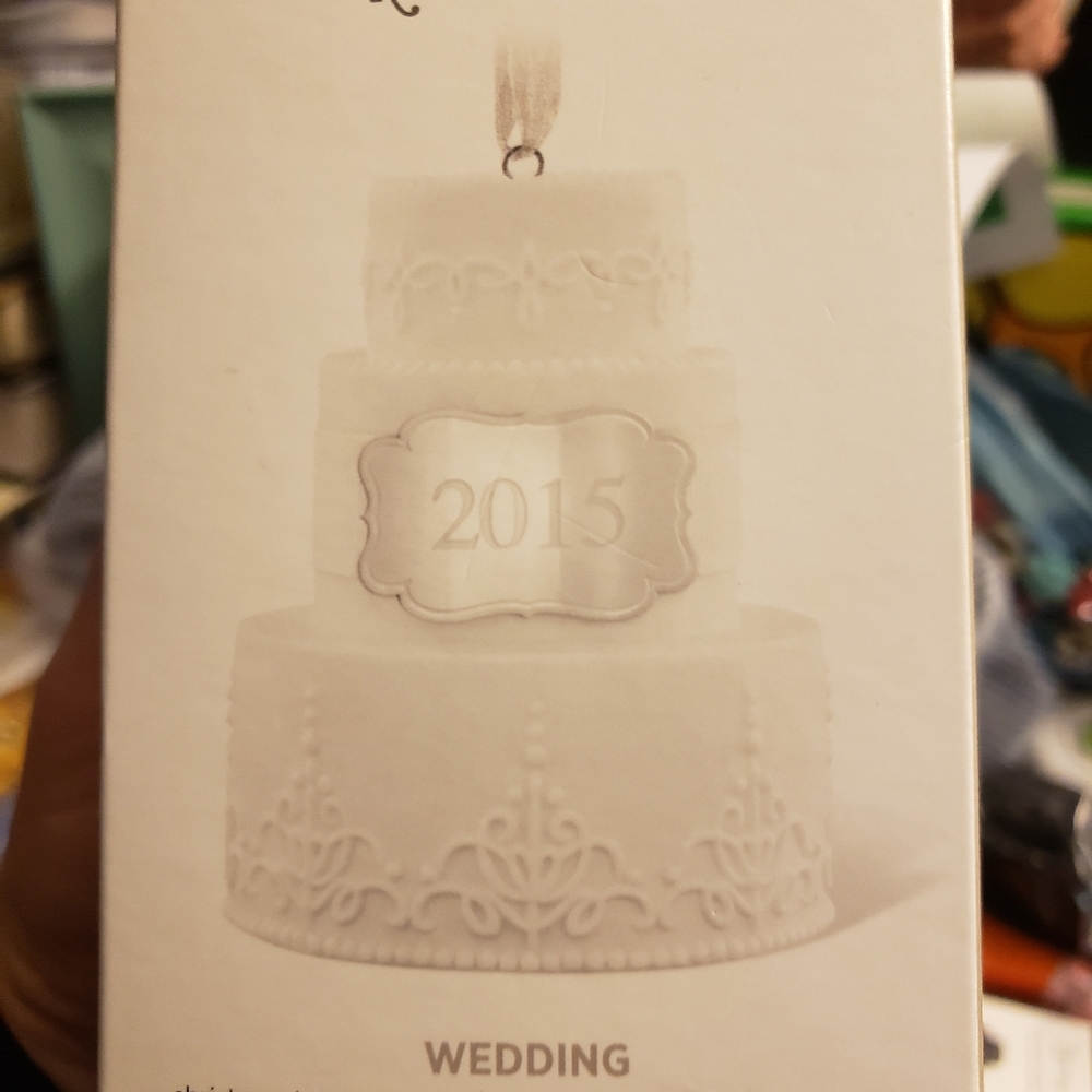2 for $15 2015 Hallmark Wedding Cake